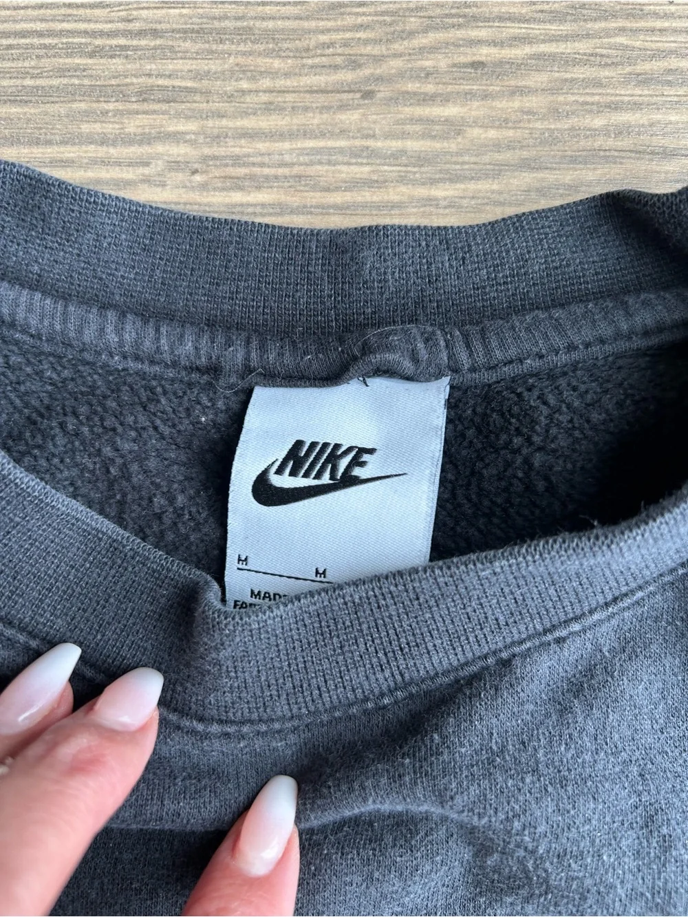Nike Black Crewneck Sweatshirt